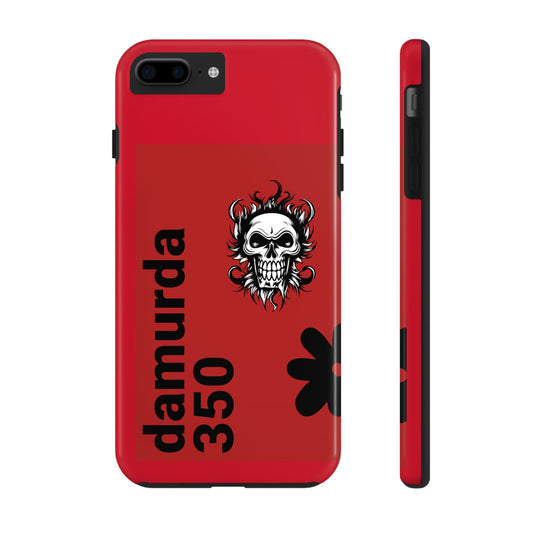 350Official Edgy Tough Phone Case with Skull Design, Unique Smartphone Protection, Gift for Him, Halloween Accessories, Durable Phone Cover